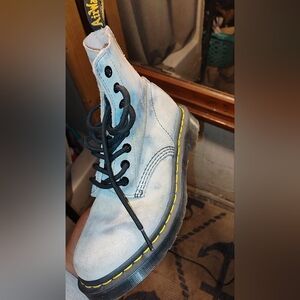 Tye dye doc martens sz7